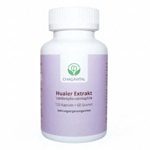 Huaier Pilz Extrakt - 120 Kapseln Hochdosiert 500mg Trametes robiniophila Murr