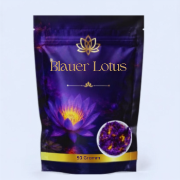 Lotusblüten 50g - Blau 100% Naturrein & Unbehandelt | Premium Qualität
